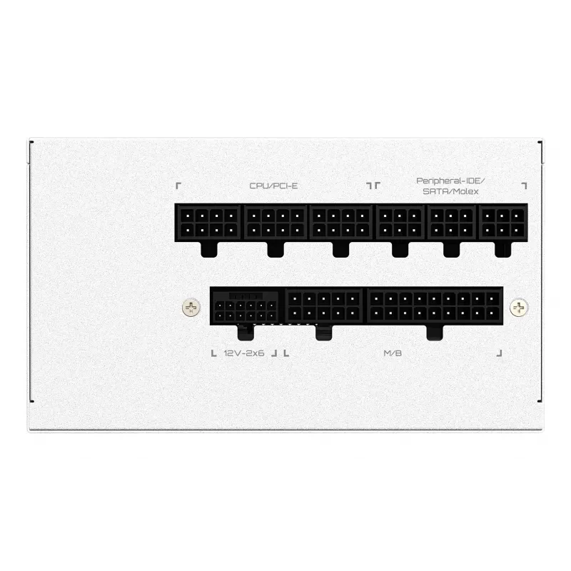Toiteplokk GIGABYTE UD1000GM PG5 V2 1000W ATX 3.1 Täielikult modulaarne 80 PLUS Gold Valge