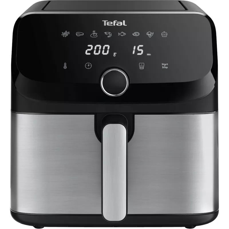 Tefal Easy Fry Mega EY855D10 fritüür Single 7,5 L Eraldiseisev 2020 W kuumaõhufritüür Must, roostevaba teras
