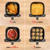 Tefal Easy Fry Mega EY855D10 fritüür Single 7,5 L Eraldiseisev 2020 W kuumaõhufritüür Must, roostevaba teras