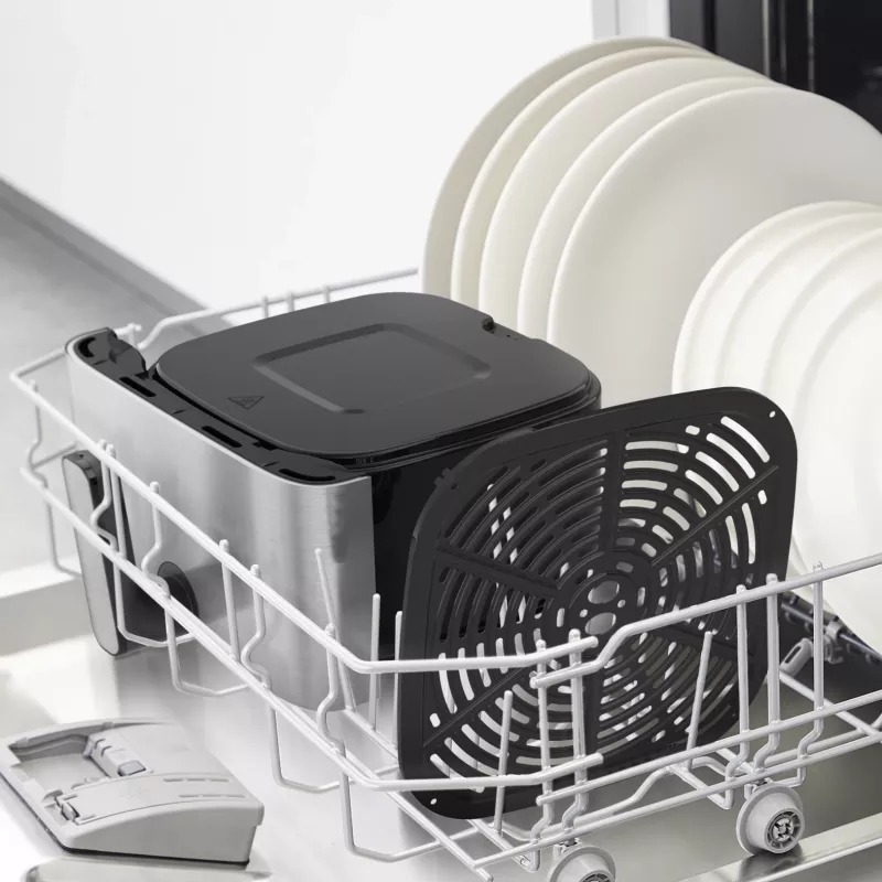 Tefal Easy Fry Mega EY855D10 fritüür Single 7,5 L Eraldiseisev 2020 W kuumaõhufritüür Must, roostevaba teras