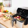Tefal Easy Fry Mega EY855D10 fritüür Single 7,5 L Eraldiseisev 2020 W kuumaõhufritüür Must, roostevaba teras