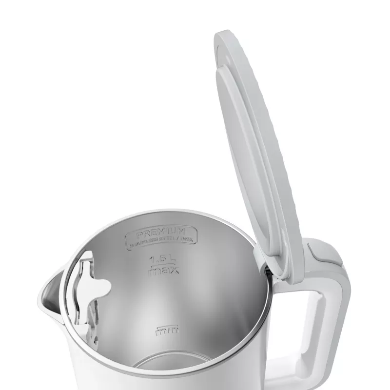Elektriline veekeetja Tefal KO6931, 1,5 L, 1800 W, valge, 5 temperatuuriseadet, soojashoidmine 30 min