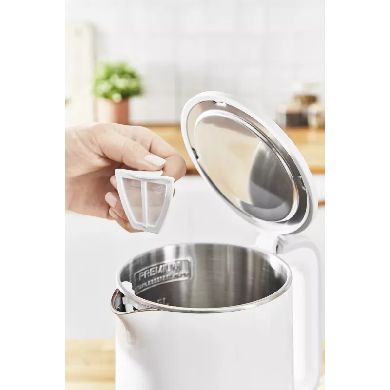 Elektriline veekeetja Tefal KO6931, 1,5 L, 1800 W, valge, 5 temperatuuriseadet, soojashoidmine 30 min