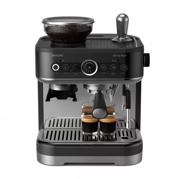 Philips Barista Brew, Espressomasin, 2,3 L, Sisseehitatud veski, 1350 W, Must