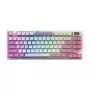 MSI FORGE GK600 TKL WIRELESS VIOLET klaviatuur mängimiseks USB + Bluetooth QWERTY UK English Pink, Violet, Valge
