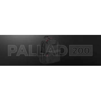 Mängurite seljakott Genesis GENESIS Palladium 200 — must, polüester, 140×280×400 mm