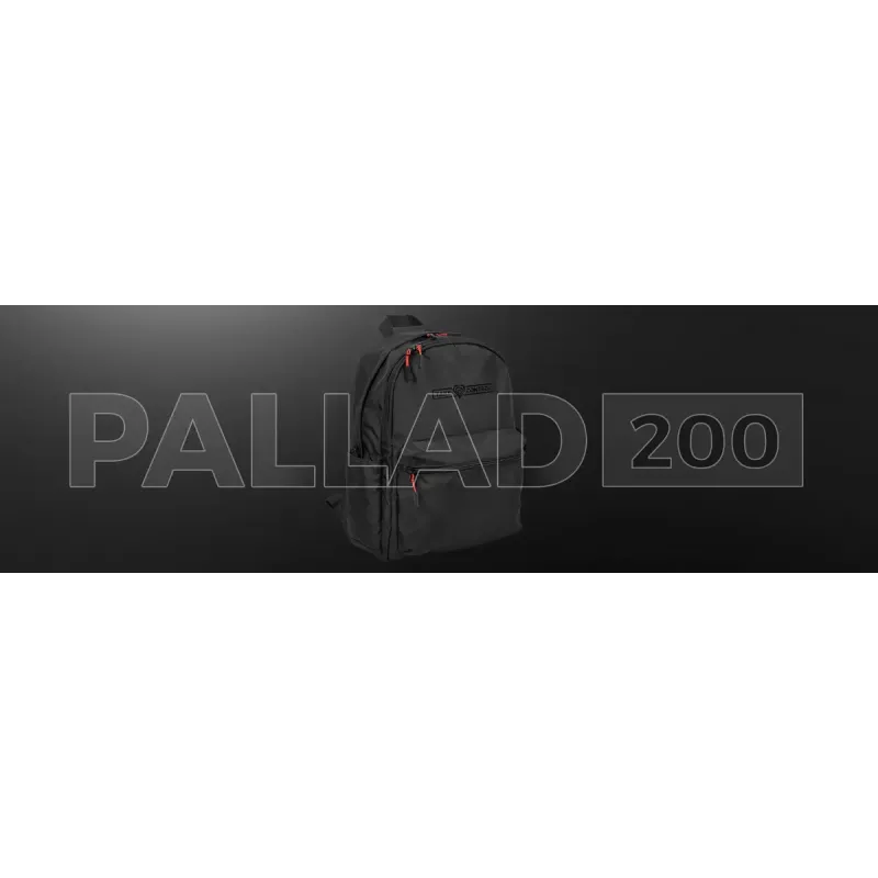 Mängurite seljakott Genesis GENESIS Palladium 200 — must, polüester, 140×280×400 mm