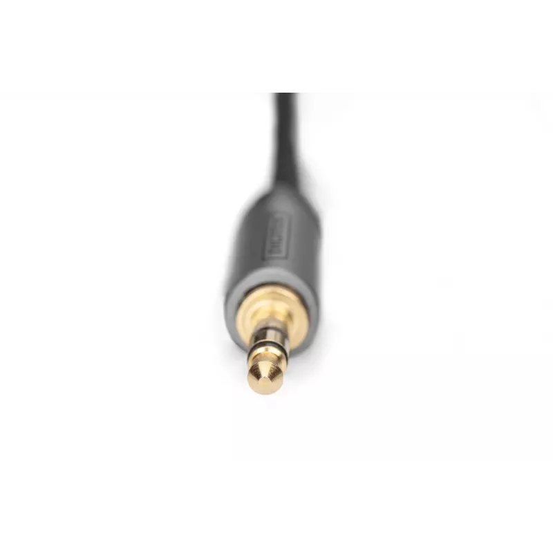 Heli adapterkaabel Digitus DB-510330-010-S 3,5 mm RCA-le 1 m must