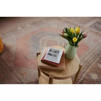 E-raamatulugeja Kobo Libra Colour 7-tolline E Ink Kaleido, 32 GB, Wi‑Fi, Bluetooth, veekindel, valge