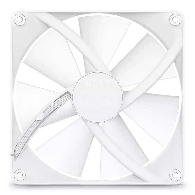 Fan NZXT F140 RGB Core 14 cm Valge 500-1500 RPM Fluid Dynamic Bearing