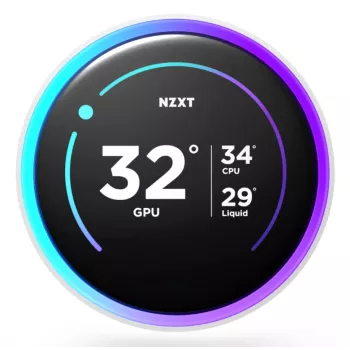 Kõik-ühes vedelikjahuti NZXT Kraken Elite 280 RGB 14 cm Valge
