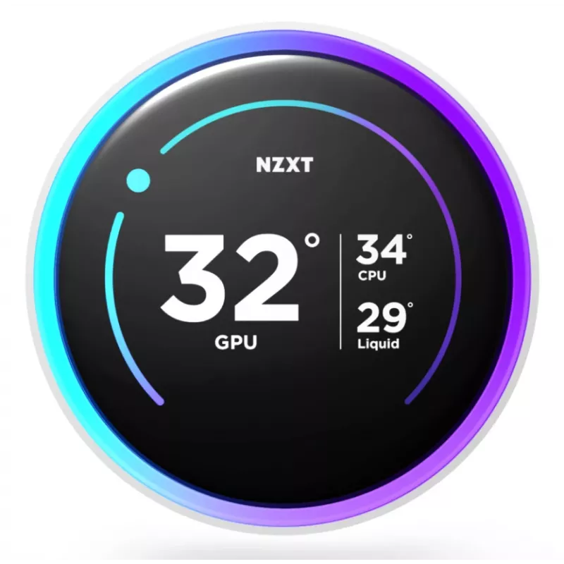 Kõik-ühes vedelikjahuti NZXT Kraken Elite 280 RGB 14 cm Valge