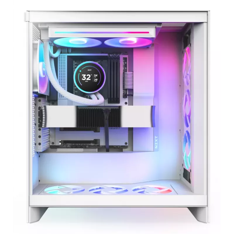 Kõik-ühes vedelikjahuti NZXT Kraken Elite 280 RGB 14 cm Valge