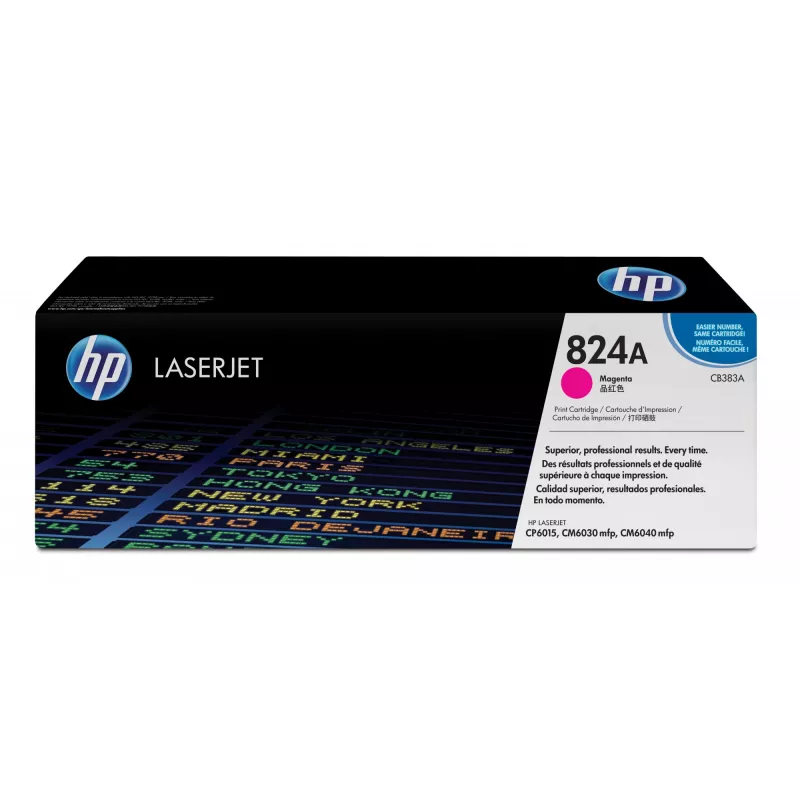HP 824A magenta Originaal LaserJet toonerkassett, 21000 lehekülge, magenta, 1 tk