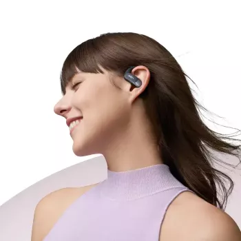 SHOKZ OpenFit Air Peakomplekt Juhtmevaba Kõrvaklamber Kõned/Muusika/Sport/Igapäevane Bluetooth Must