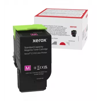 Xerox Genuine ® C310 värviprinteri/C315 värvilise multifunktsionaalse printeri magenta standardmahuga toonerikassett (2000 lehekülge) - 006R04358