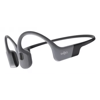 Peakomplekt Shokz OpenSwim Pro — avatud kõrvaga luuülekande juhtmevaba peakomplekt, IP68 veekindel, Bluetooth 5.4, 32 GB, 9 h taasesitus, hall