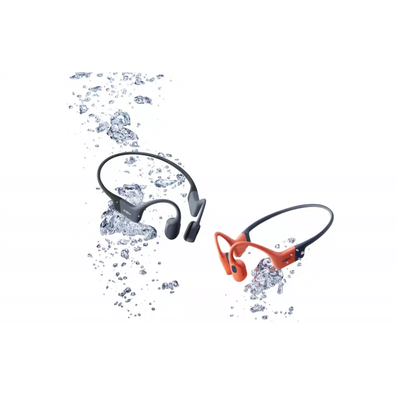 Peakomplekt Shokz OpenSwim Pro — avatud kõrvaga luuülekande juhtmevaba peakomplekt, IP68 veekindel, Bluetooth 5.4, 32 GB, 9 h taasesitus, hall