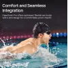 Peakomplekt Shokz OpenSwim Pro — avatud kõrvaga luuülekande juhtmevaba peakomplekt, IP68 veekindel, Bluetooth 5.4, 32 GB, 9 h taasesitus, hall