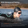 Peakomplekt Shokz OpenSwim Pro — avatud kõrvaga luuülekande juhtmevaba peakomplekt, IP68 veekindel, Bluetooth 5.4, 32 GB, 9 h taasesitus, hall