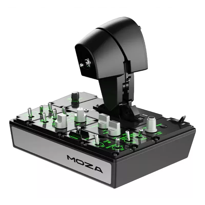 Moza Racing MTP gaasipaneel, must, metall, 15 bit, 277 mm, 194 mm, 216 mm