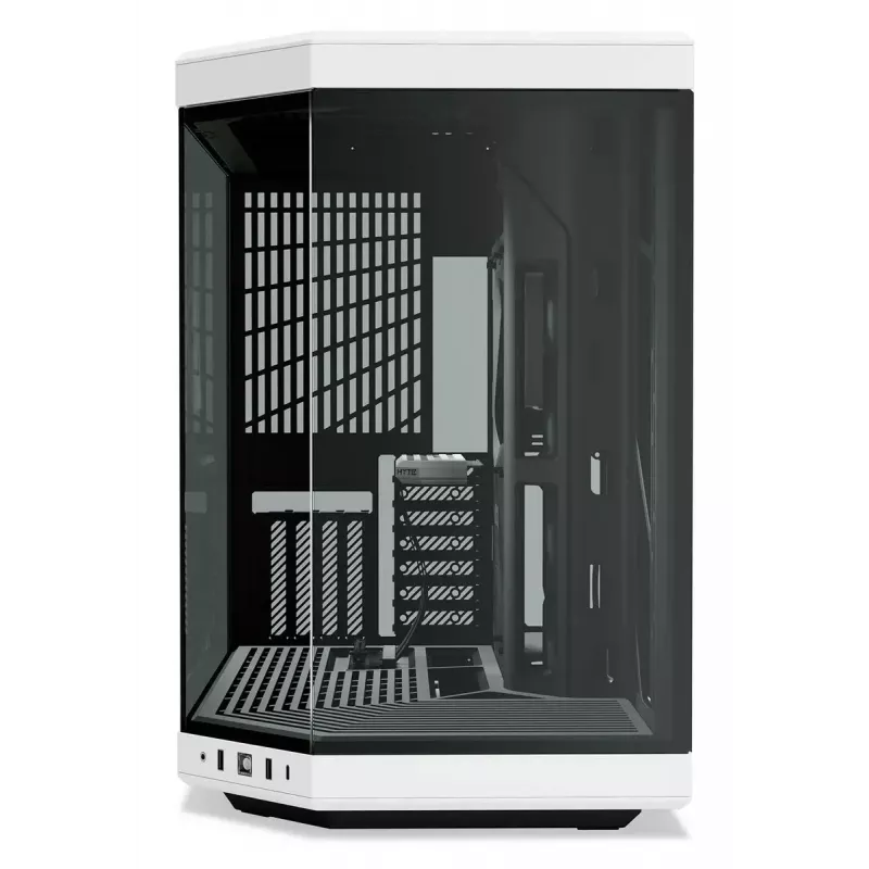 PC Case HYTE Y70 Midi Tower Must, Valge