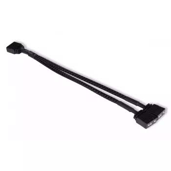 RGB-jagajakaabel Alphacool 18704 Must 150mm 5V