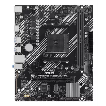 Emaplaat ASUS PRIME A520M-R, AMD A520, pesa AM4, micro ATX