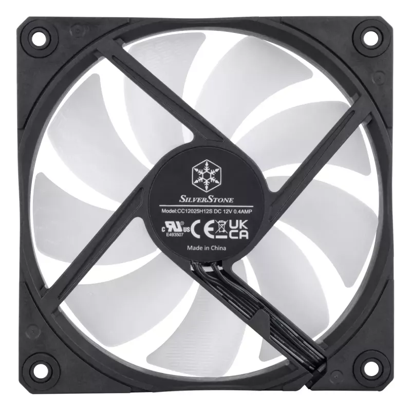 Ventilaator Silverstone Shark Force 120 ARGB 2500 RPM 4.66 mmH2O