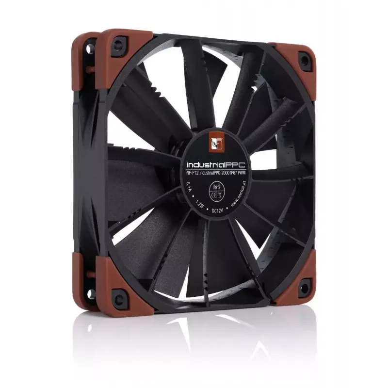 Ventilaator Noctua NF-F12 INDUSTRIALPPC-2000 12 cm 450-2000 RPM must pruun
