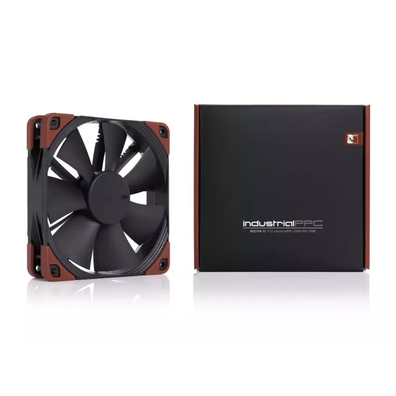 Ventilaator Noctua NF-F12 INDUSTRIALPPC-2000 12 cm 450-2000 RPM must pruun