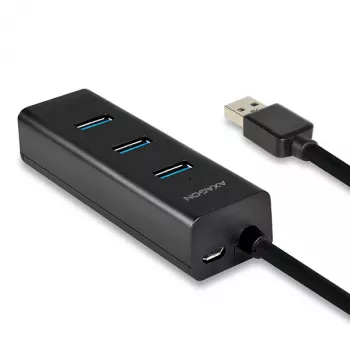 Axagon HUE-S2BP 4x USB 3.0 laadimisjaotur 1,2 m kaabli ja vahelduvvooluadapteriga