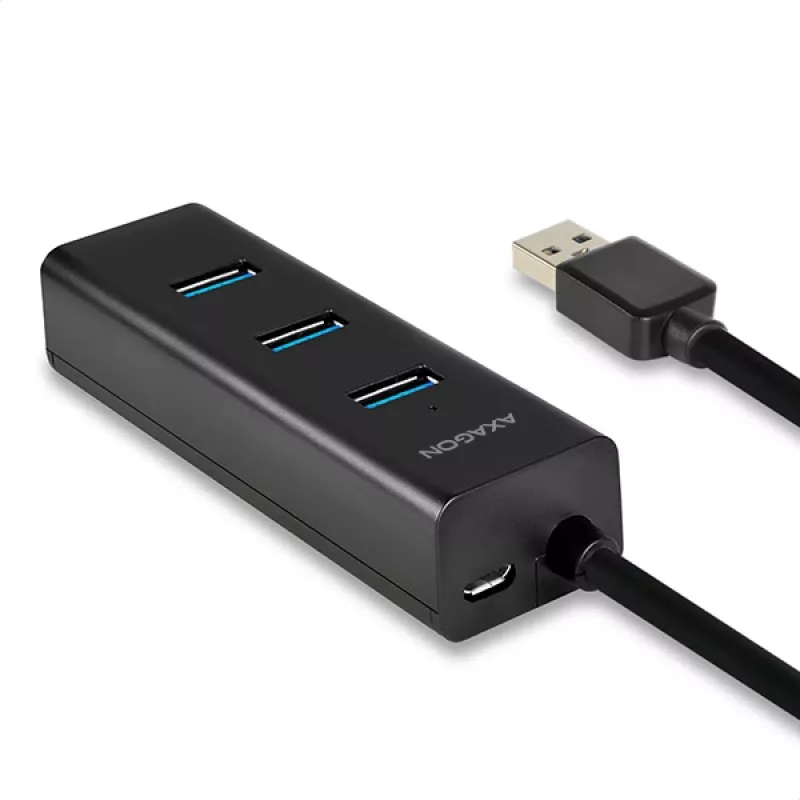 Axagon HUE-S2BP 4x USB 3.0 laadimisjaotur 1,2 m kaabli ja vahelduvvooluadapteriga