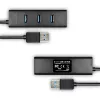 Axagon HUE-S2BP 4x USB 3.0 laadimisjaotur 1,2 m kaabli ja vahelduvvooluadapteriga