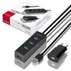 Axagon HUE-S2BP 4x USB 3.0 laadimisjaotur 1,2 m kaabli ja vahelduvvooluadapteriga