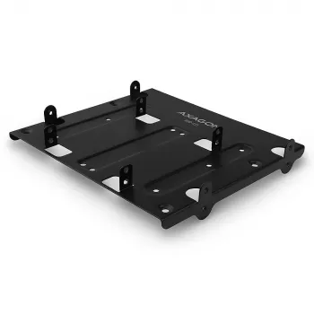 Axagon RHD-435 raam 4x 2,5-tollise või 2x 2,5-tollise HDD/SSD ja 1x 3,5-tollise HDD paigaldamiseks 5,25-tollisesse sahtlisse, metallist