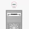 Axagon RHD-435 raam 4x 2,5-tollise või 2x 2,5-tollise HDD/SSD ja 1x 3,5-tollise HDD paigaldamiseks 5,25-tollisesse sahtlisse, metallist