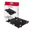 Axagon RHD-435 raam 4x 2,5-tollise või 2x 2,5-tollise HDD/SSD ja 1x 3,5-tollise HDD paigaldamiseks 5,25-tollisesse sahtlisse, metallist