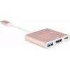 USB-C HDMI-videoadapter SILVERSTONE EP08 (USB‑C 3.1, HDMI) roosa
