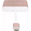 USB-C HDMI-videoadapter SILVERSTONE EP08 (USB‑C 3.1, HDMI) roosa