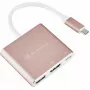 USB-C HDMI-videoadapter SILVERSTONE EP08 (USB‑C 3.1, HDMI) roosa