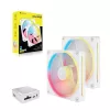CORSAIR iCUE LINK LX140-R RGB 140mm PWM vastupöörlevate ventilaatorite stardikomplekt - valge