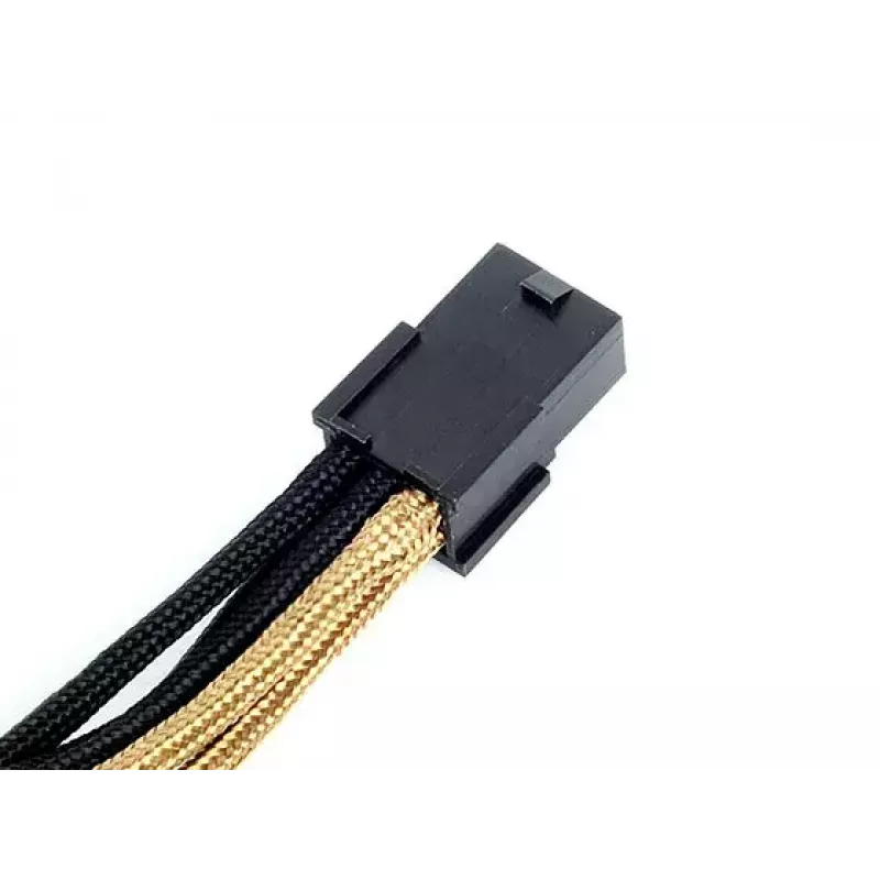 Toitekaabel PCI-E 6-kontaktiline Silverstone PP07-IDE6BG 0,3 m