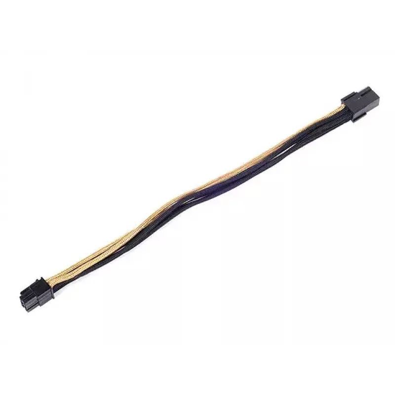 Toitekaabel PCI-E 6-kontaktiline Silverstone PP07-IDE6BG 0,3 m