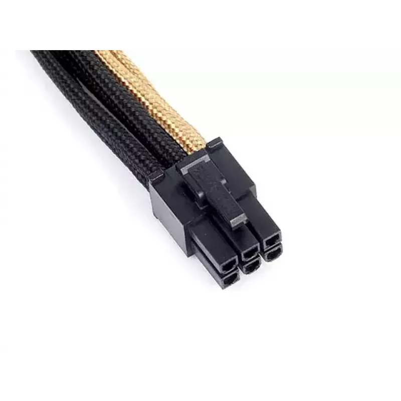Toitekaabel PCI-E 6-kontaktiline Silverstone PP07-IDE6BG 0,3 m