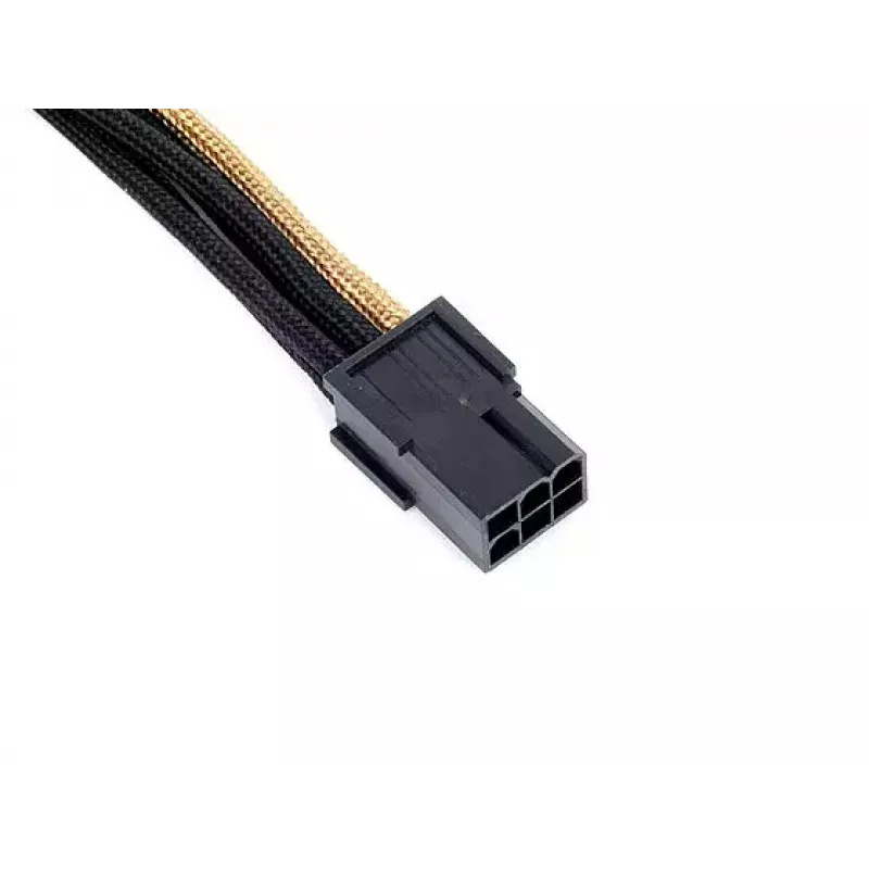 Toitekaabel PCI-E 6-kontaktiline Silverstone PP07-IDE6BG 0,3 m