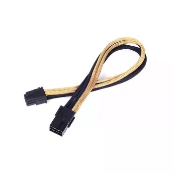 Toitekaabel PCI-E 6-kontaktiline Silverstone PP07-IDE6BG 0,3 m
