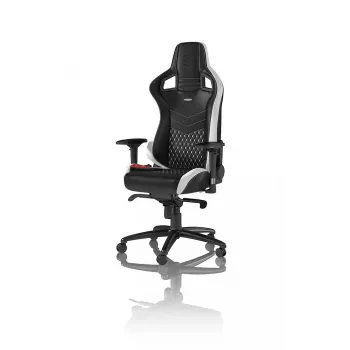 PC-mängutool noblechairs EPIC — polsterdatud iste, max koormus 120 kg, kõrgus 131–141 cm, istme laius 56 cm, rattad