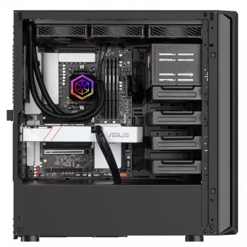 PC-korpus Silverstone SETA D1 Midi Tower Must