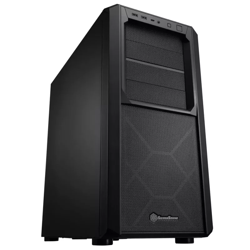 PC-korpus Silverstone SETA D1 Midi Tower Must